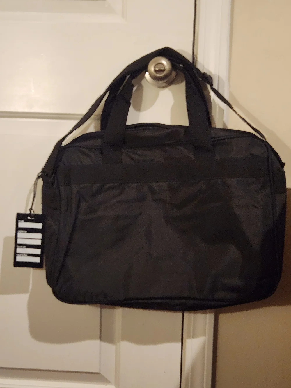 Reebok Black Laptop Bag with Atlanta 1996 Olympic Logo